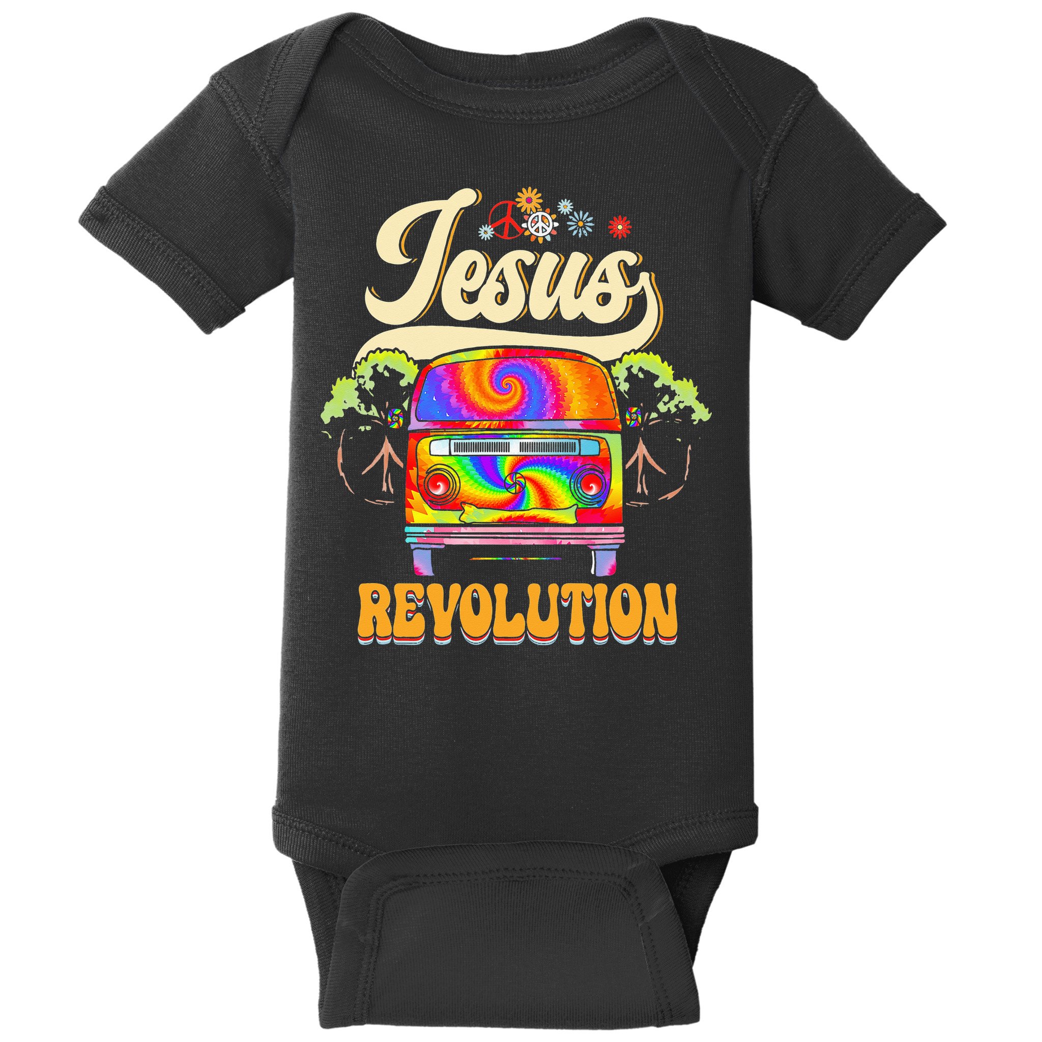 Boho Jesus Revolution Christian Faith Based Jesus Costume Baby Bodysuit