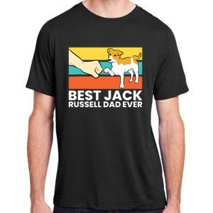 Best Jack Russel Dad Ever Pet Jack Russell Adult ChromaSoft Performance T-Shirt