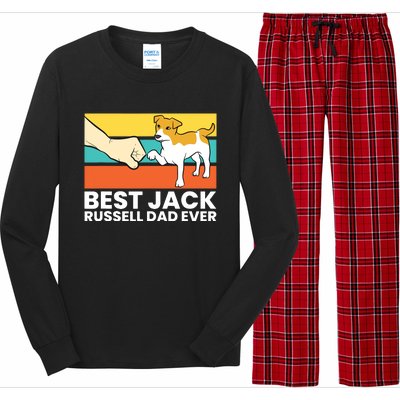 Best Jack Russel Dad Ever Pet Jack Russell Long Sleeve Pajama Set