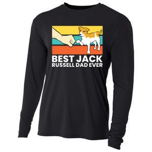 Best Jack Russel Dad Ever Pet Jack Russell Cooling Performance Long Sleeve Crew