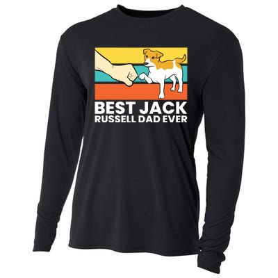 Best Jack Russel Dad Ever Pet Jack Russell Cooling Performance Long Sleeve Crew