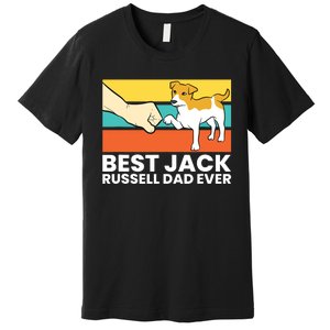 Best Jack Russel Dad Ever Pet Jack Russell Premium T-Shirt