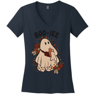 Boo Jee Stanley Halloween Women's V-Neck T-Shirt