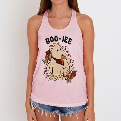 Boo Jee Stanley Halloween Women's Knotted Racerback Tank