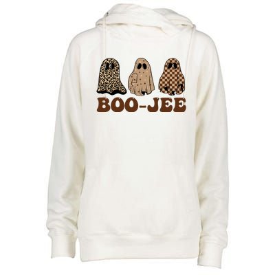 Boo Jee Stanley Halloween Womens Funnel Neck Pullover Hood