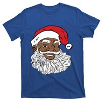 Black Jolly Santa Meaningful Gift Fun African American Santa T-Shirt