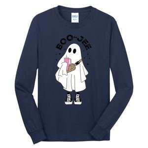 Boo Jee Spooky Season Cute Ghost Halloween Costume Boujee BooJee Tall Long Sleeve T-Shirt