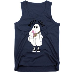 Boo Jee Spooky Season Cute Ghost Halloween Costume Boujee BooJee Tank Top