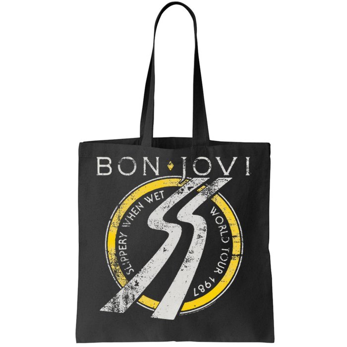 B.O.N J.O.V.I Slippery When Wet Tote Bag