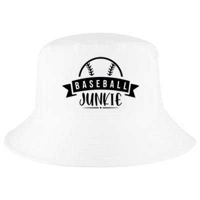 Baseball Junkie Sport Quotes Gift Cool Comfort Performance Bucket Hat