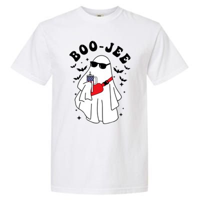 Boo Jee Spooky Season Cute Ghost Halloween Costume Boojee Garment-Dyed Heavyweight T-Shirt