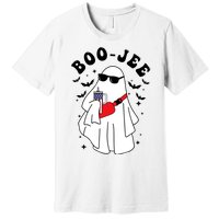 Boo Jee Spooky Season Cute Ghost Halloween Costume Boojee Premium T-Shirt