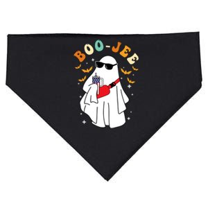 Boo Jee Spooky Season Cute Ghost Halloween Costume Boojee USA-Made Doggie Bandana