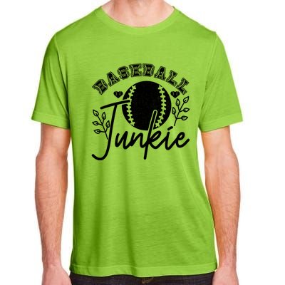 Baseball Junkie Sport Humor Funny Gift Adult ChromaSoft Performance T-Shirt