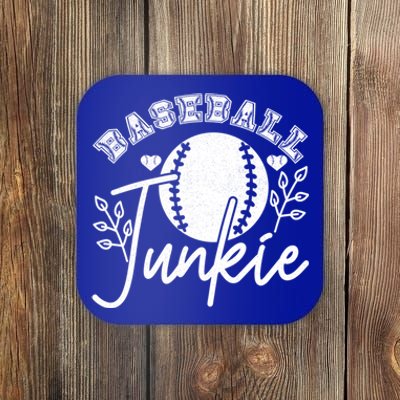 Baseball Junkie Sport Humor Funny Gift Coaster