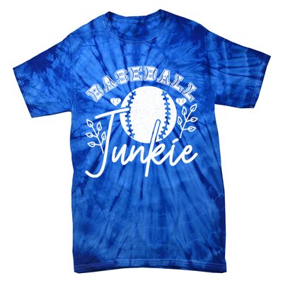 Baseball Junkie Sport Humor Funny Gift Tie-Dye T-Shirt