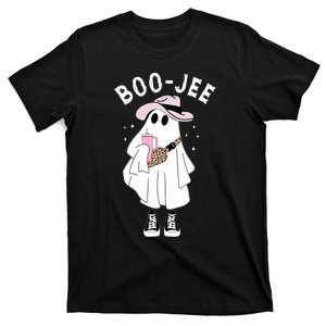 Boo Jee Spooky Season Cute Ghost Halloween Costume Boojee T-Shirt