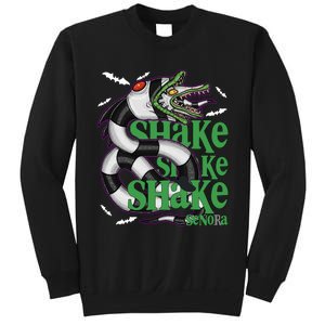 Beetle Juice Snake Shake Shake Senora Halloween Sweatshirt