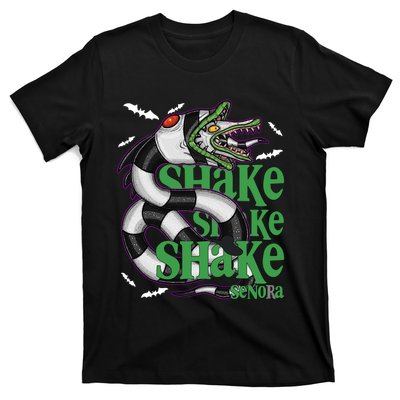 Beetle Juice Snake Shake Shake Senora Halloween T-Shirt