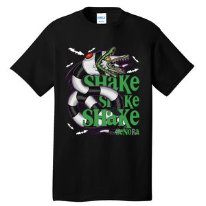 Beetle Juice Snake Shake Shake Senora Halloween Tall T-Shirt