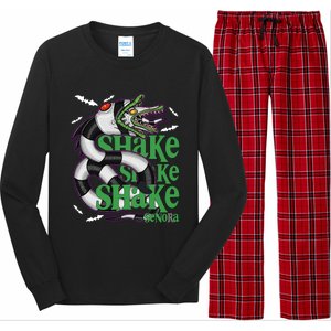 Beetle Juice Snake Shake Shake Senora Halloween Long Sleeve Pajama Set