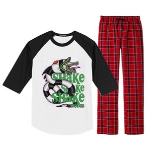 Beetle Juice Snake Shake Shake Senora Halloween Raglan Sleeve Pajama Set