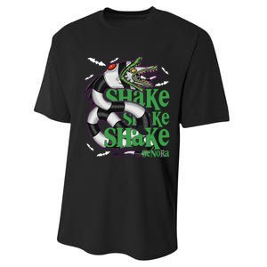 Beetle Juice Snake Shake Shake Senora Halloween Performance Sprint T-Shirt