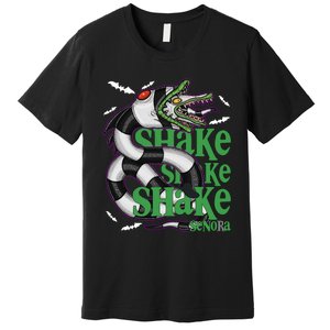 Beetle Juice Snake Shake Shake Senora Halloween Premium T-Shirt