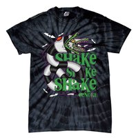 Beetle Juice Snake Shake Shake Senora Halloween Tie-Dye T-Shirt