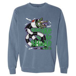 Beetle Juice Snake Shake Shake Senora Halloween Garment-Dyed Sweatshirt