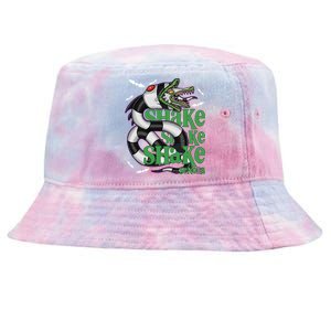 Beetle Juice Snake Shake Shake Senora Halloween Tie-Dyed Bucket Hat