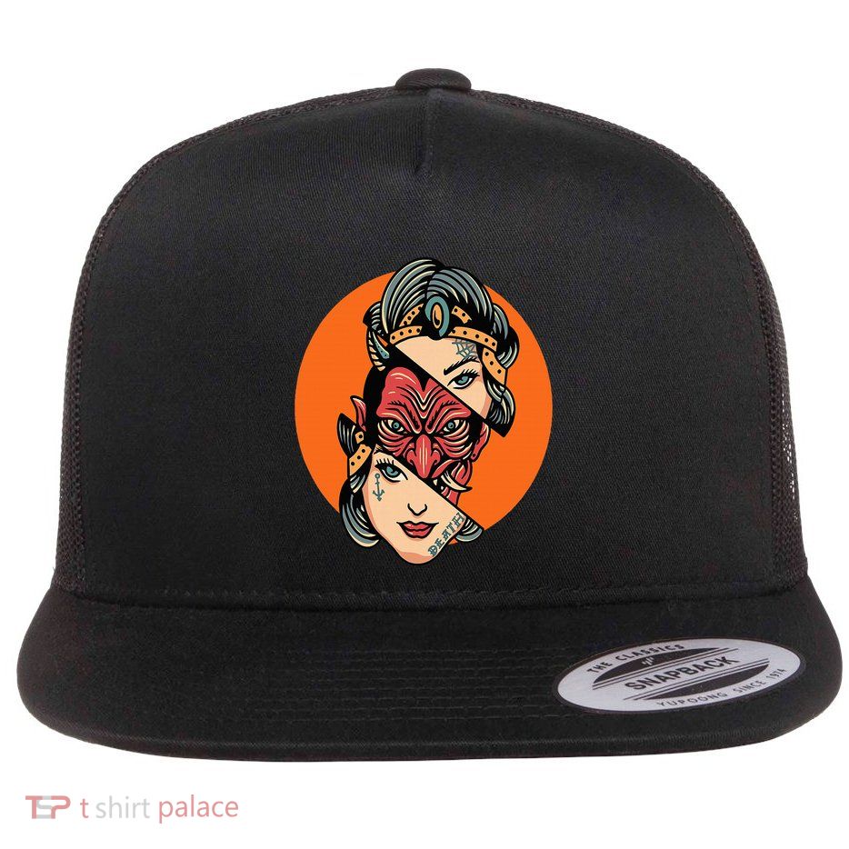 Body Jewelry Tattoo Studio Tattoo Motif Symbolism Skin Care Flat Bill Trucker Hat