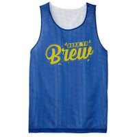 Born Just To Brew Beer Gift Mesh Reversible Basketball Jersey Tank