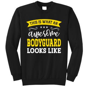 Bodyguard Job Title Employee Funny Worker Bodyguard Tall Sweatshirt