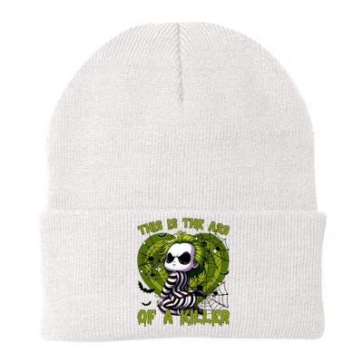 Beetle Juice This Is The Ass Of A Killer Show Time Horror Halloween Knit Cap Winter Beanie