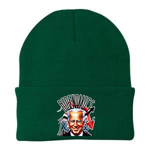 Bidenomics Jobs Up Inflation Down Knit Cap Winter Beanie