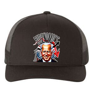 Bidenomics Jobs Up Inflation Down Yupoong Adult 5-Panel Trucker Hat