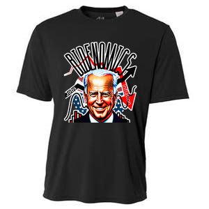 Bidenomics Jobs Up Inflation Down Cooling Performance Crew T-Shirt