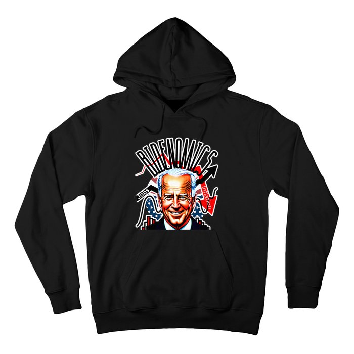 Bidenomics Jobs Up Inflation Down Hoodie