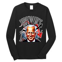 Bidenomics Jobs Up Inflation Down Long Sleeve Shirt