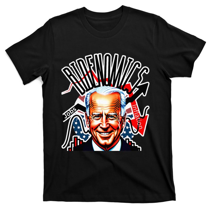 Bidenomics Jobs Up Inflation Down T-Shirt