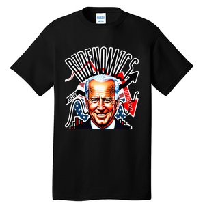 Bidenomics Jobs Up Inflation Down Tall T-Shirt