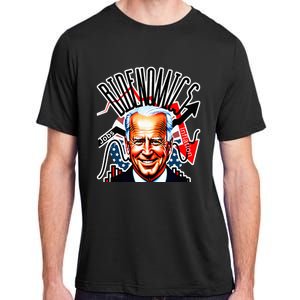 Bidenomics Jobs Up Inflation Down Adult ChromaSoft Performance T-Shirt