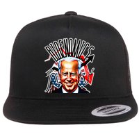 Bidenomics Jobs Up Inflation Down Flat Bill Trucker Hat