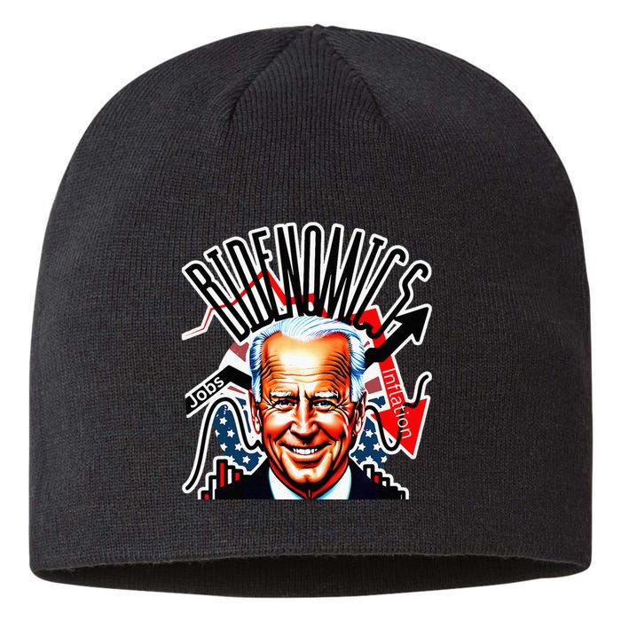 Bidenomics Jobs Up Inflation Down Sustainable Beanie