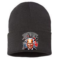 Bidenomics Jobs Up Inflation Down Sustainable Knit Beanie