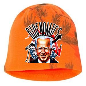 Bidenomics Jobs Up Inflation Down Kati - Camo Knit Beanie