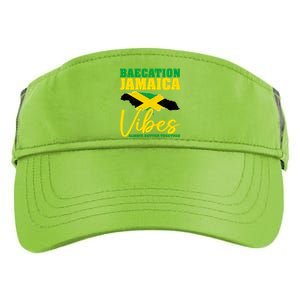 Baecation Jamaica Vibes Matching Couple Vacation Trip Adult Drive Performance Visor