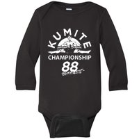 Bloodsport JeanClaude Van Damme Martial Arts Movie Baby Long Sleeve Bodysuit