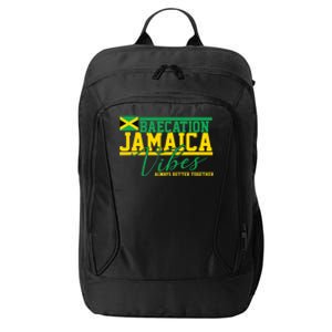 Bae-cation Jamaica Vibes better together matchin couple City Backpack